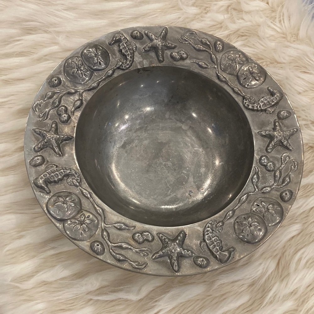 Mariposa starfish seahorse bowl